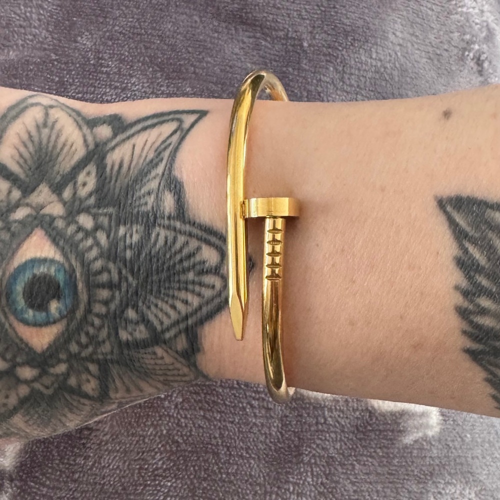 Fashion Nail Bangle Bracelet NEW